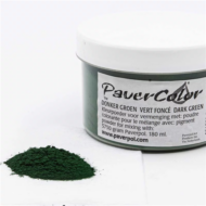 PaverColor színező porok, dark green/sötétzöld, 180ml (PAV005-DGR180)