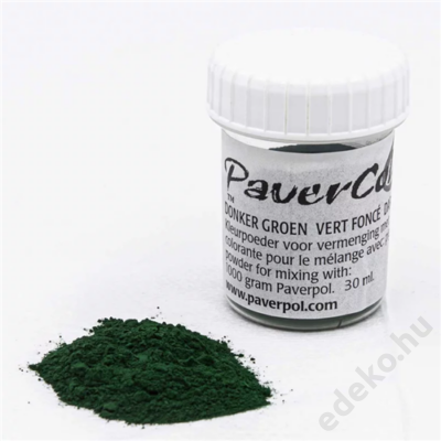 PaverColor színező porok, dark green/sötétzöld (PAV005-DGR)