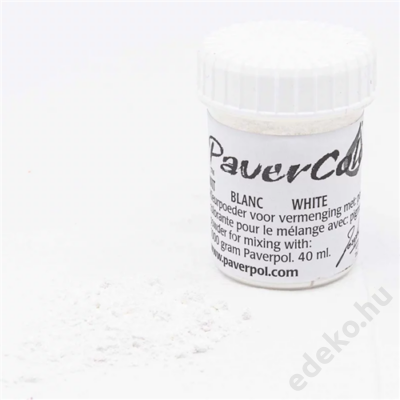 PaverColor színező porok, white/fehér (PAV005-FEH)