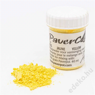 PaverColor színező porok, yellow/sárga (PAV005-SA)