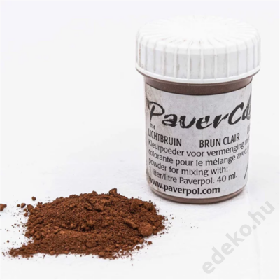PaverColor színező porok, light brown/világosbarna (PAV005-VB)